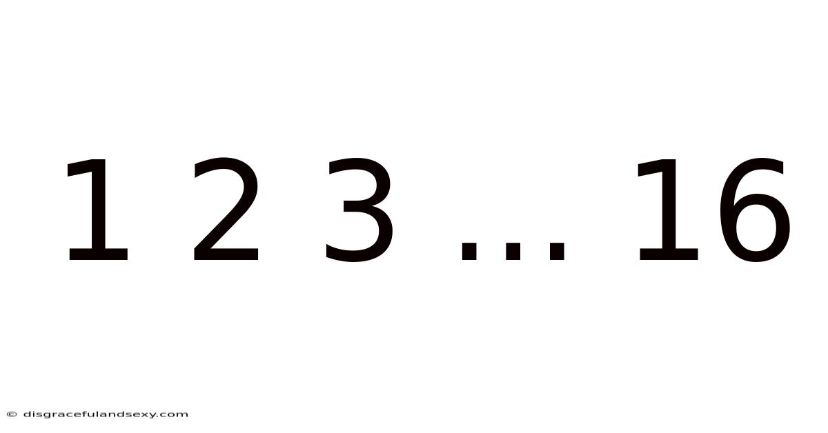 1 2 3 ... 16