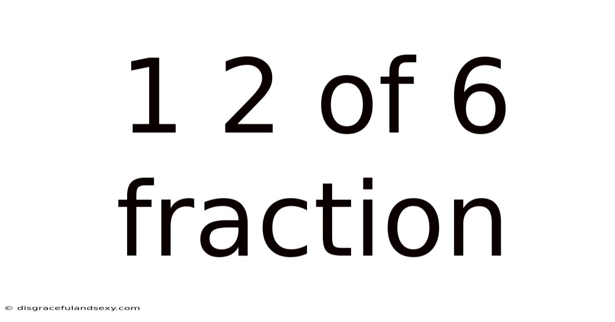 1 2 Of 6 Fraction