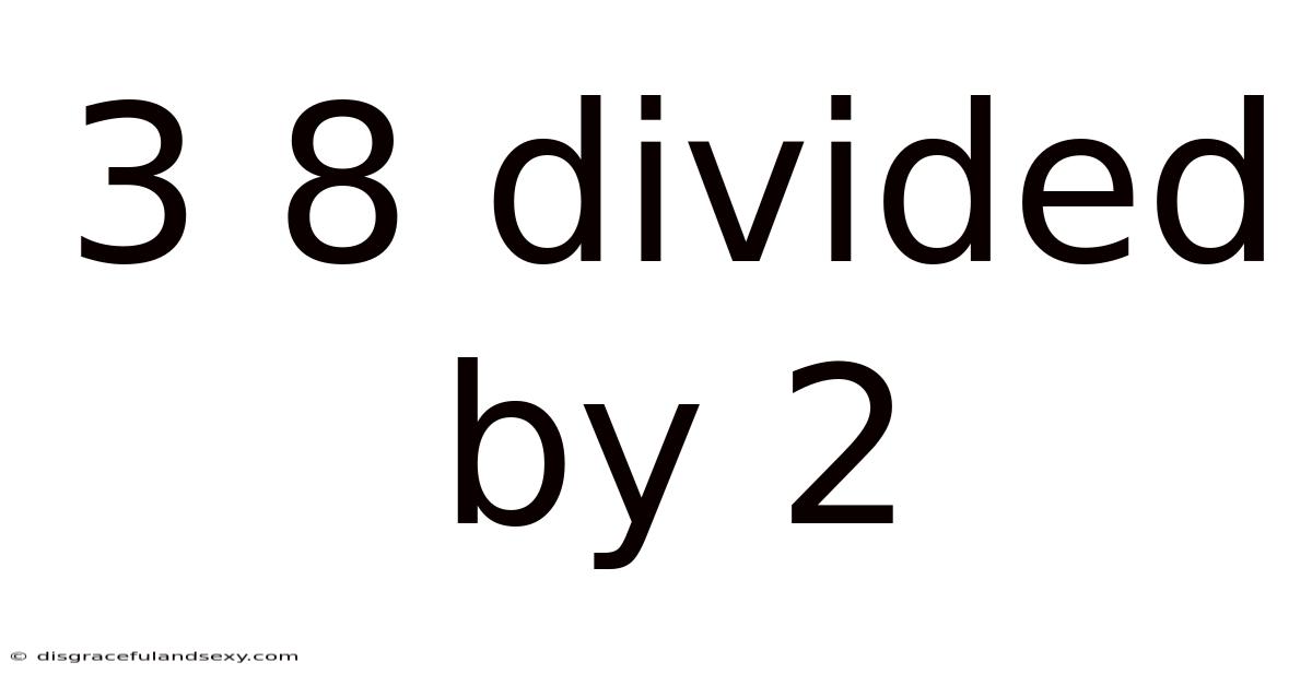 3 8 Divided By 2