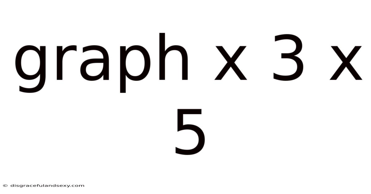 Graph X 3 X 5