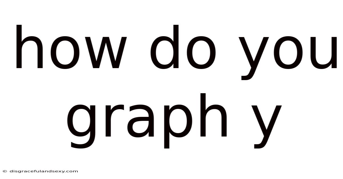 How Do You Graph Y