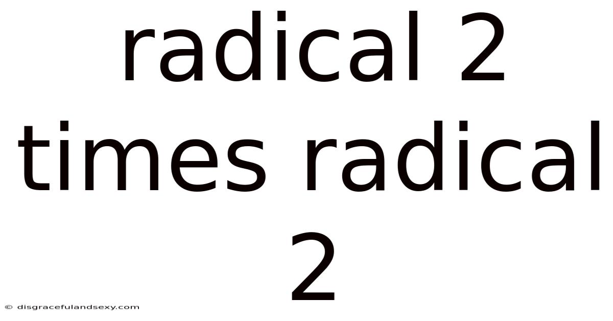Radical 2 Times Radical 2