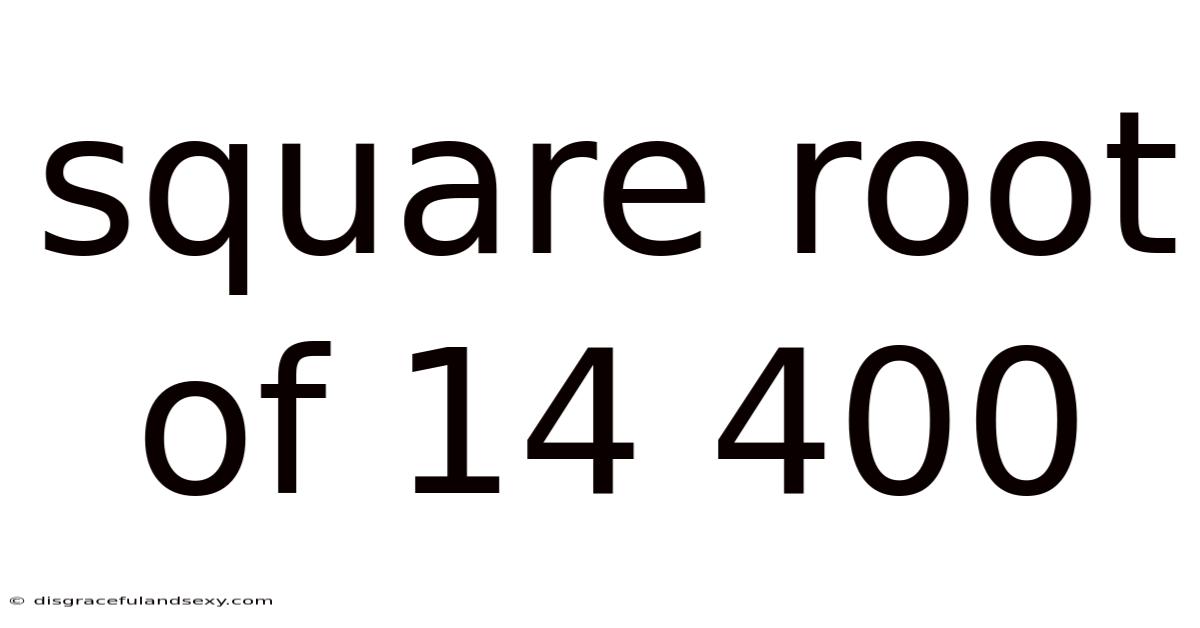 Square Root Of 14 400